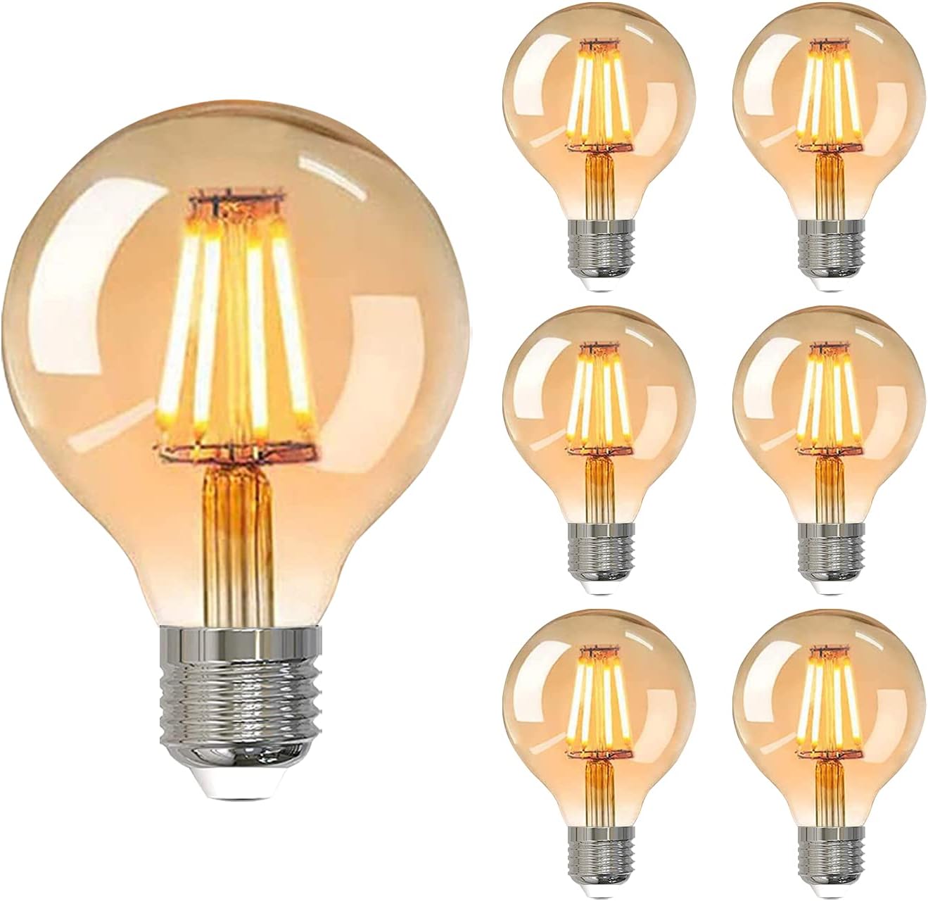 Thumbnail 6 de YOUDIAN LED Edison Bulb 4W E27 2700K ST64