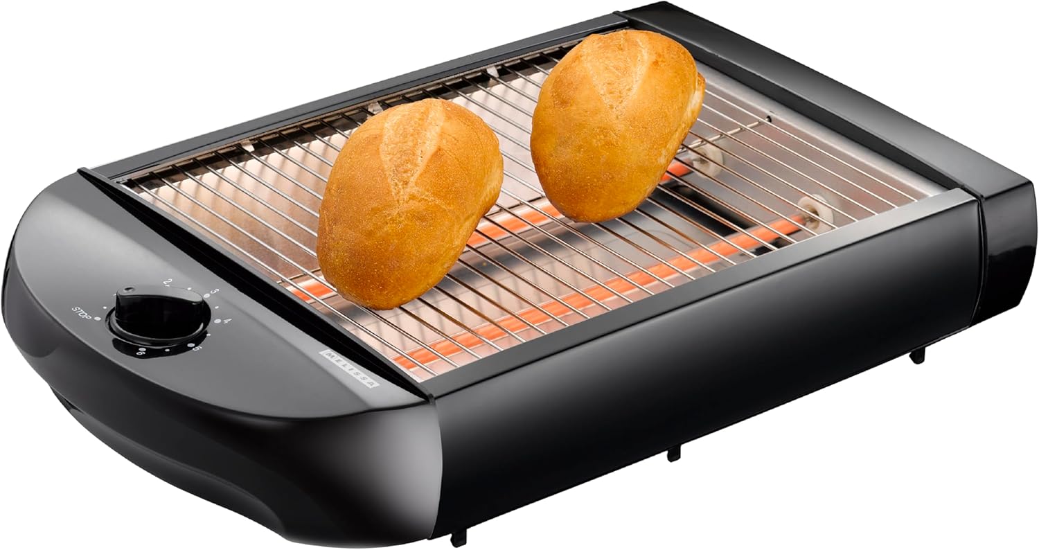 Melissa 16140145 Flachtoaster 24 x 18,5 cm 🍞