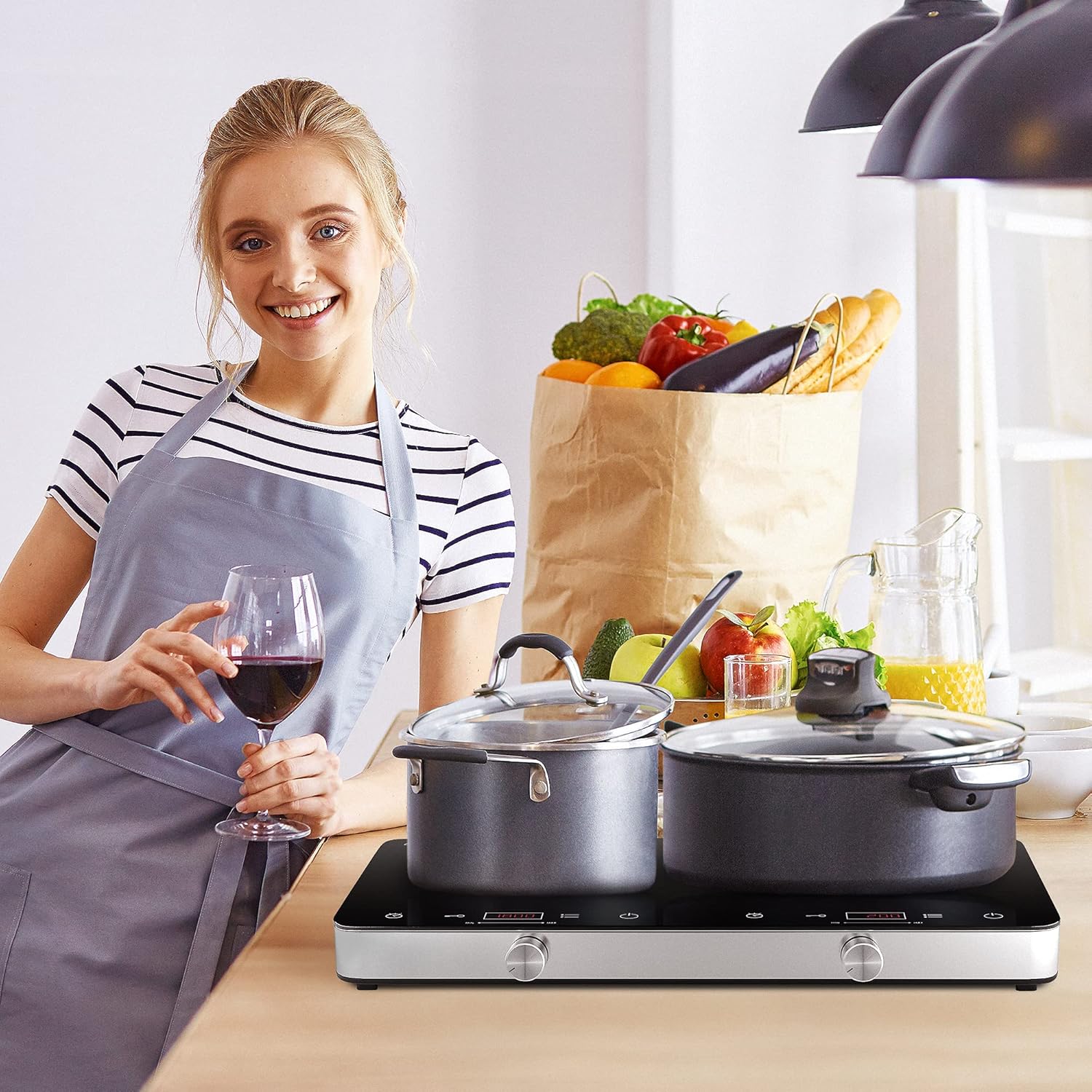 Thumbnail 6 de COOKTRON 2-Burner Induction Stove