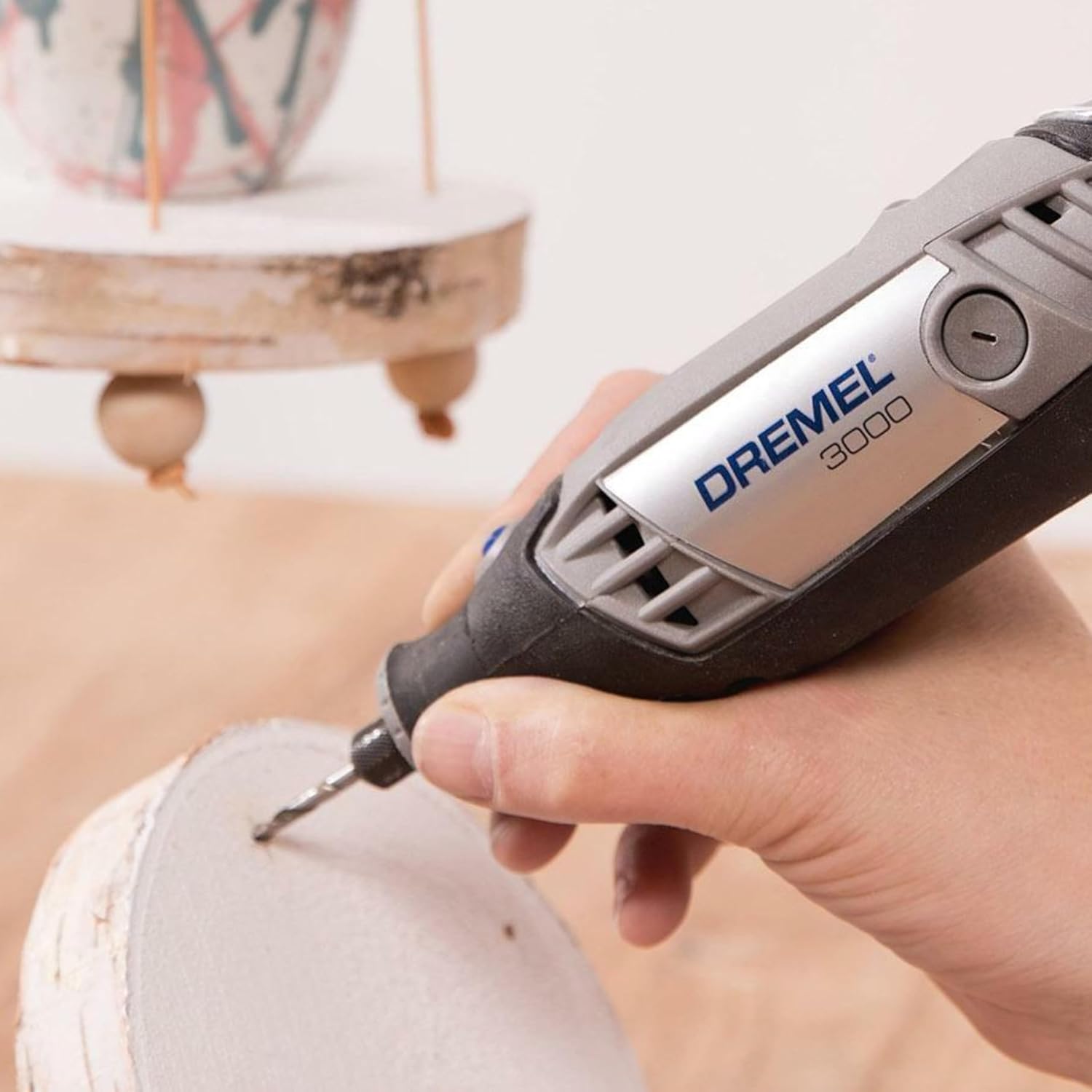 Thumbnail 6 de Dremel 3000 Rotary Tool 130 W Multi Tool Kit with 15 Accessories (Variable Speed 10,000–33,000 RPM)