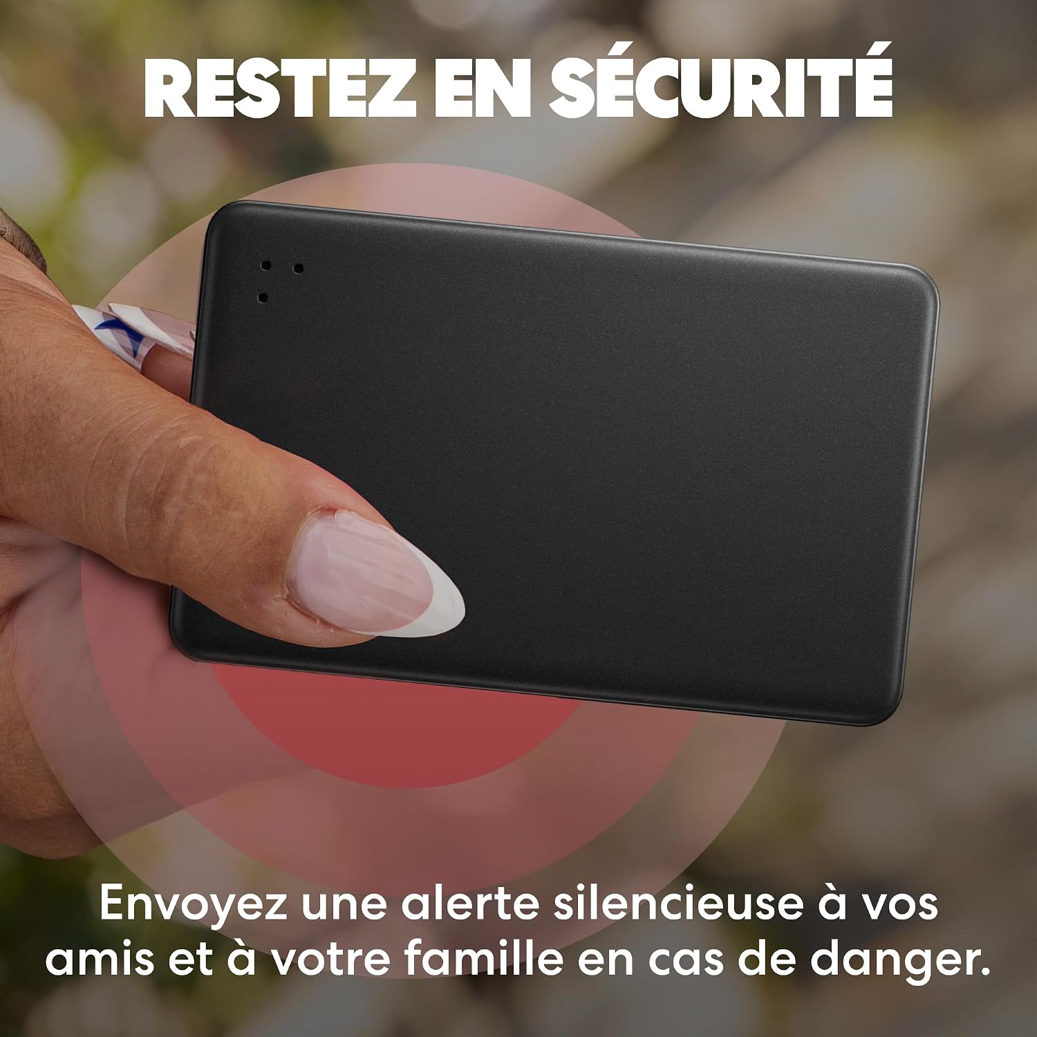 Thumbnail 5 de Life360 Tile Slim – Détecteur de Portefeuille et Tracker Bluetooth (Noir) pour iOS & Android