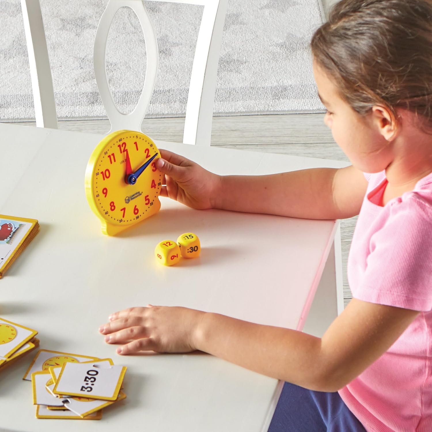 Detalle 2 de Learning Resources Reloj Educativo para Aprender la Hora 🕰