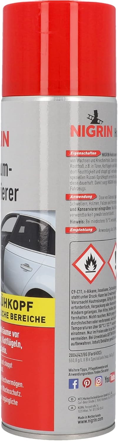 Thumbnail 2 de NIGRIN Hohlraumkonservierer 500 ml – Rostschutz für Fahrzeughohlräume