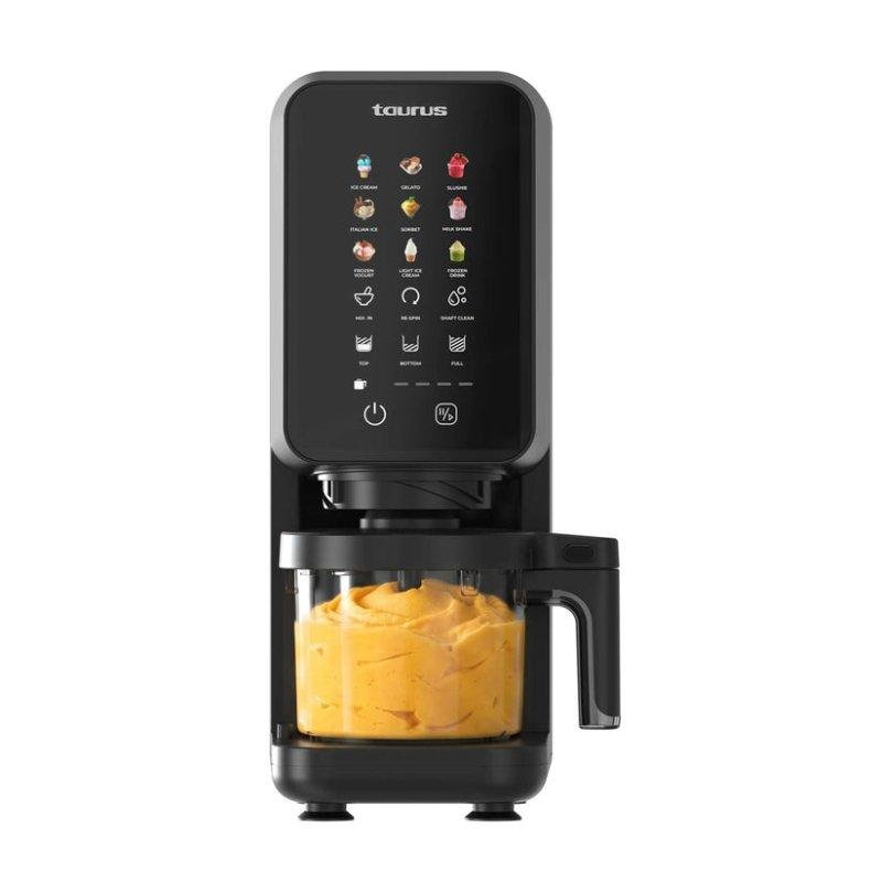 Detalle de Heladera Taurus Gelato Flow 700 W: 9 programas y Mix-In para helados caseros con textura profesional