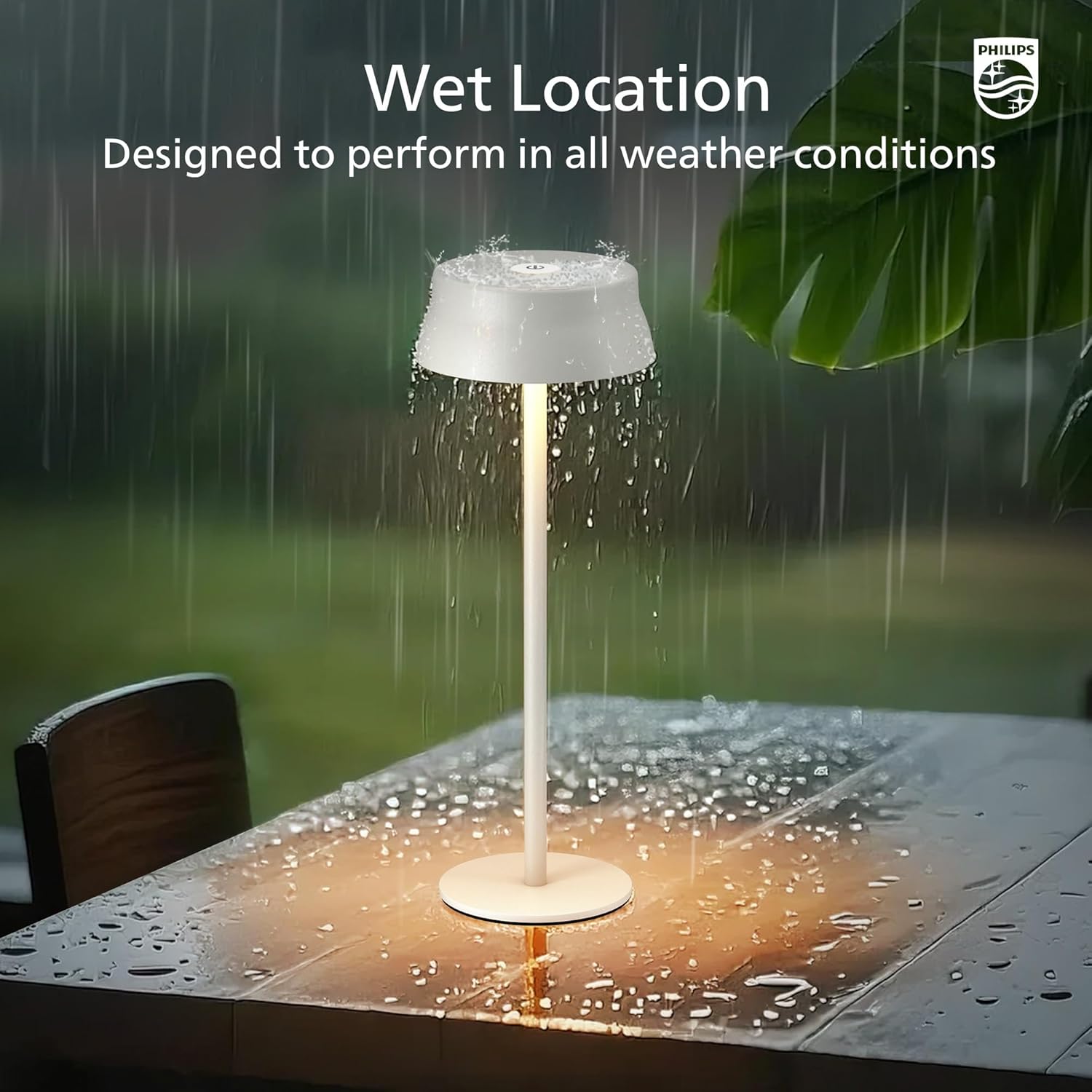 Thumbnail 6 de Philips Cordless Table Lamp: Portable Outdoor LED Desk Light with Touch Control