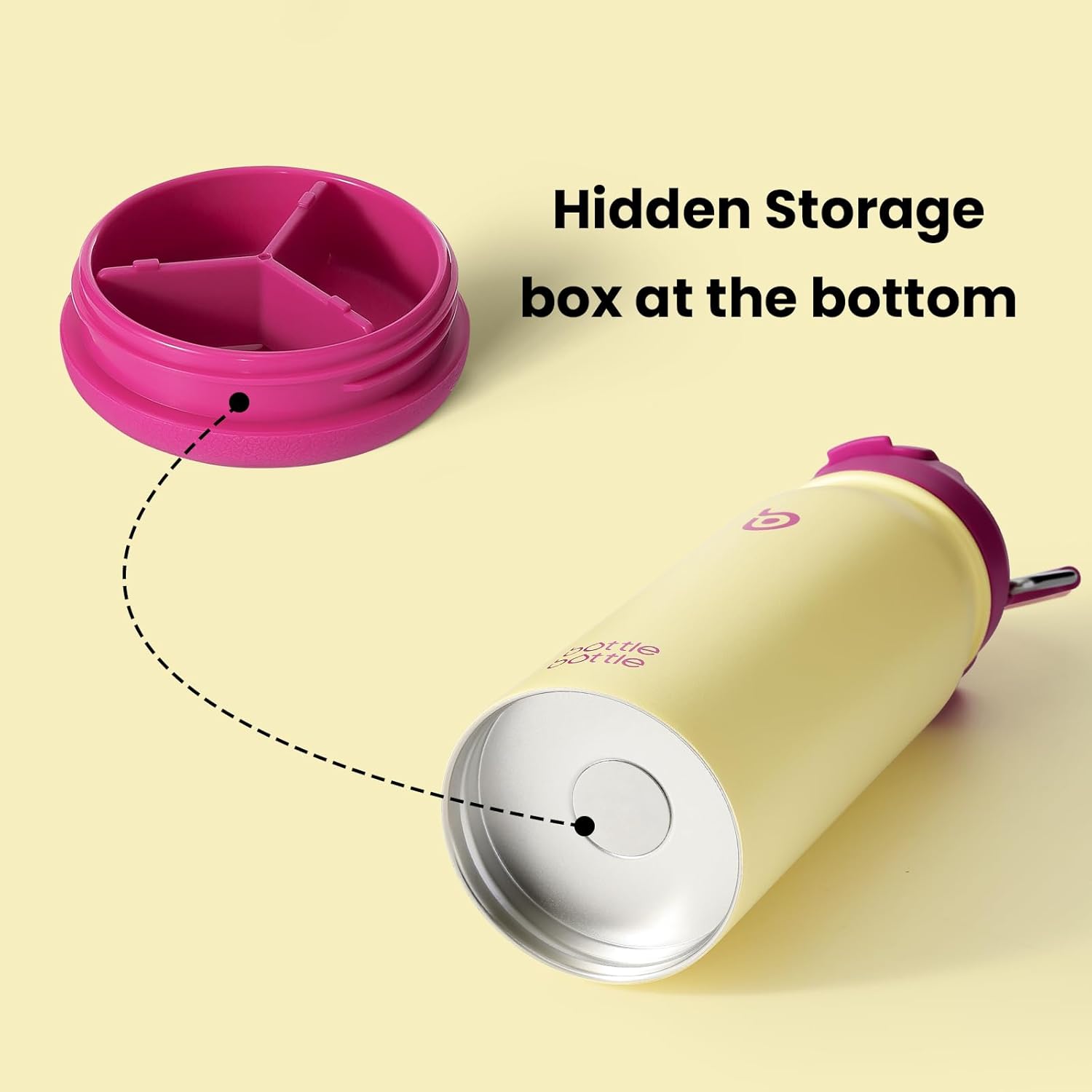 Thumbnail 1 de Bottle Bottle BOTTLE Stainless Steel Kids Water Bottle 16oz insulated with straw