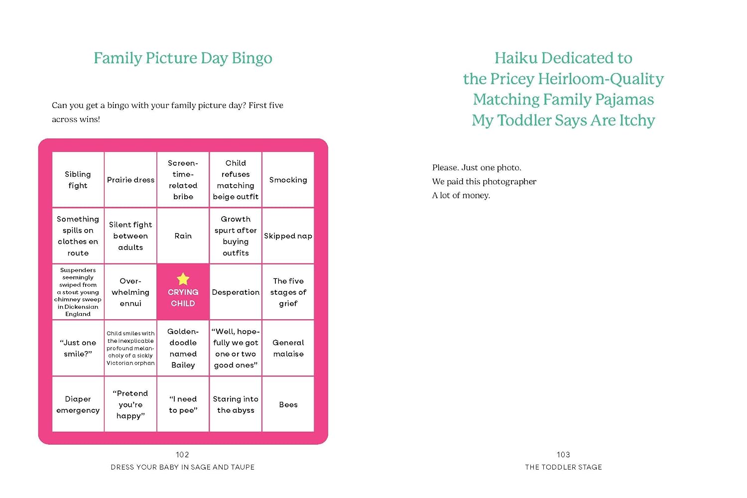 Detalle de Dress Your Baby in Sage and Taupe: A Handbook for the Sad Beige Parent, Hardcover
