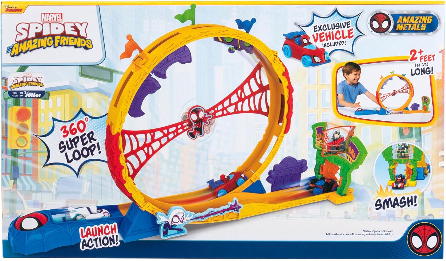 Thumbnail 5 de Jazwares Jazwares Marvel Spidey Loop 71,1 cm