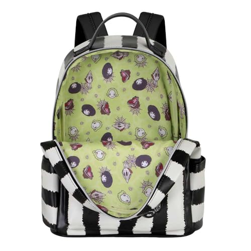 Detalle 2 de Bitelchús Beetlejuice Stripes-Mochila 8 L