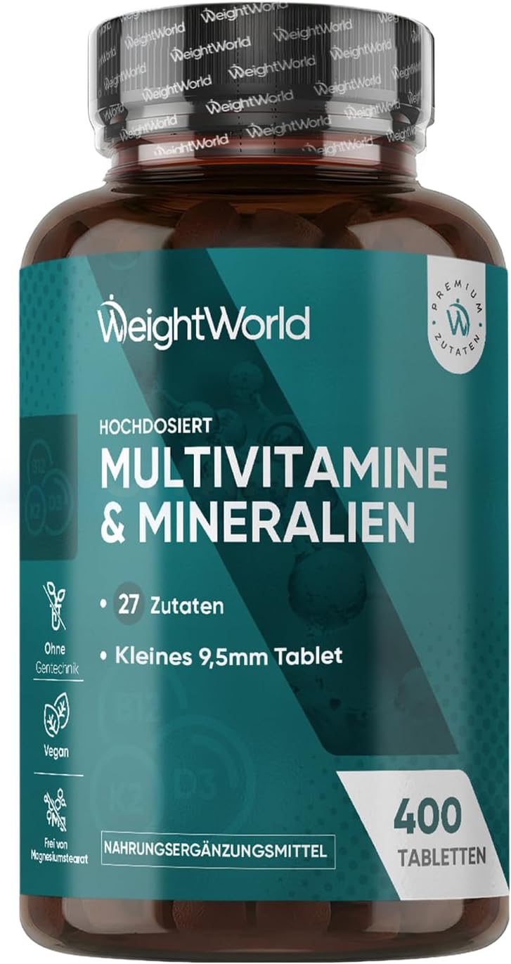 Detalle de WeightWorld Multivitamin Tabletten 400 💊