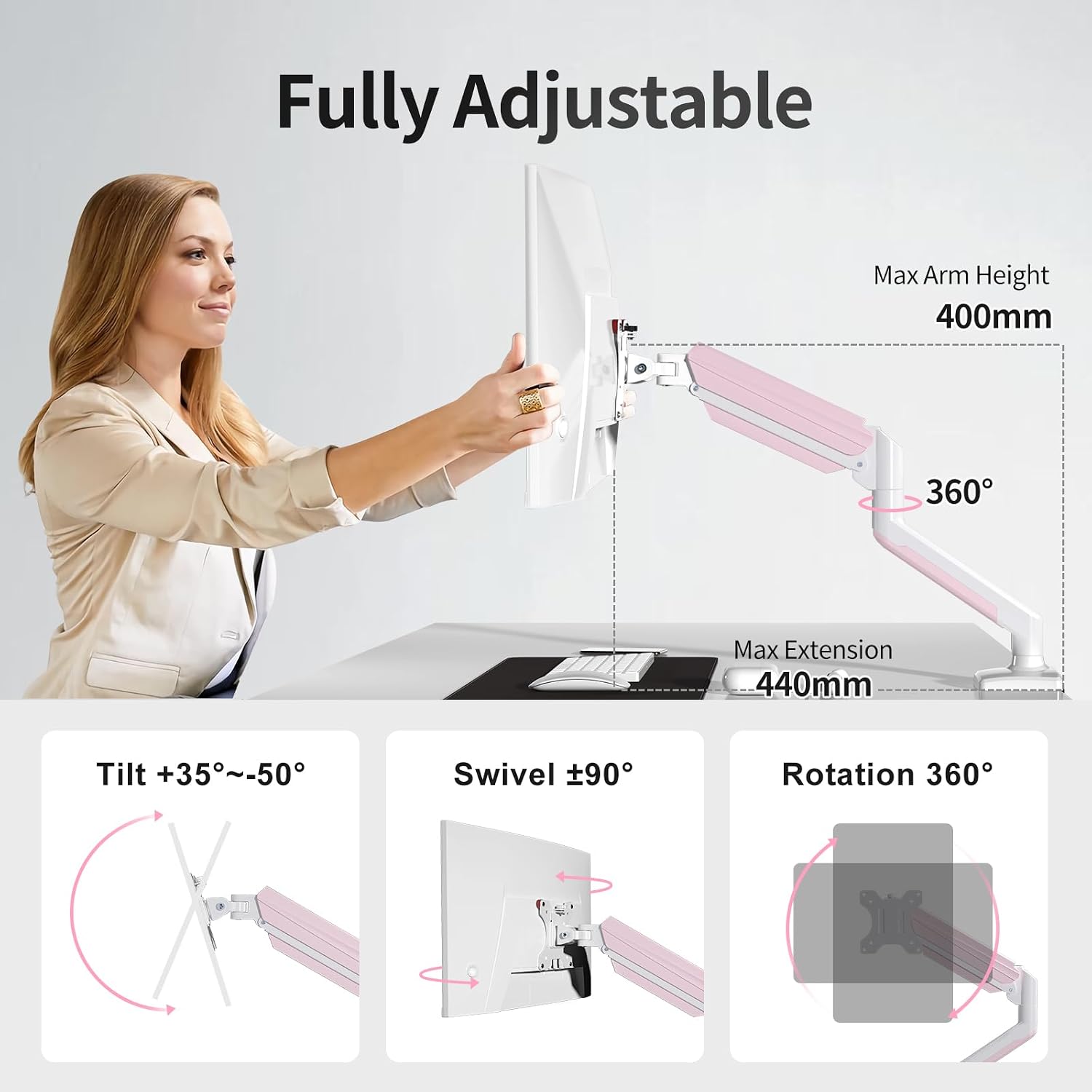 Thumbnail 2 de suptek Monitor Halterung 13–32 Zoll 9 kg