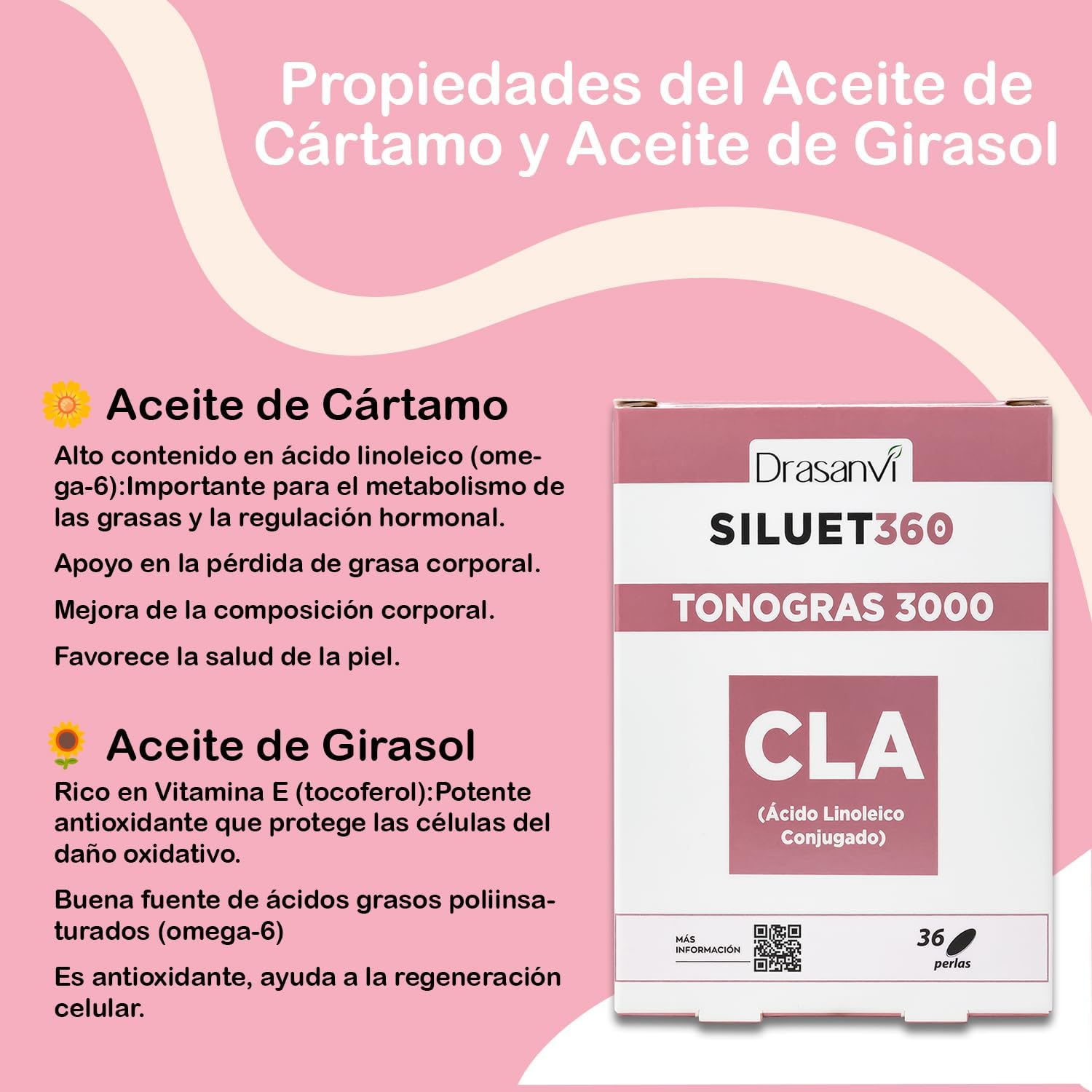 Thumbnail 3 de CLA Tonogras 3000 mg | Quemagrasas Natural para Definición 💪