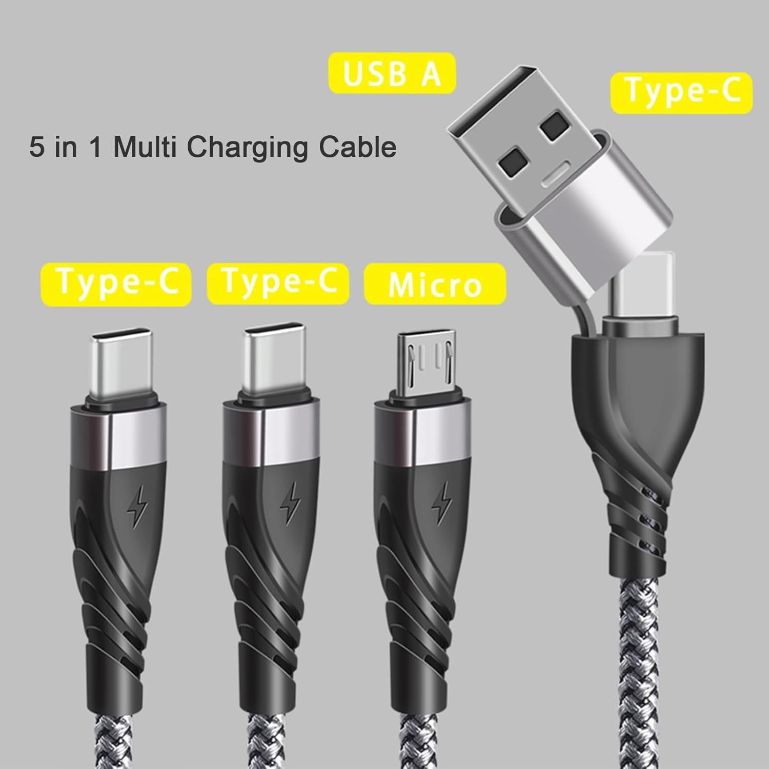 Thumbnail 1 de Unillous Multi USB Kabel 1,2 m