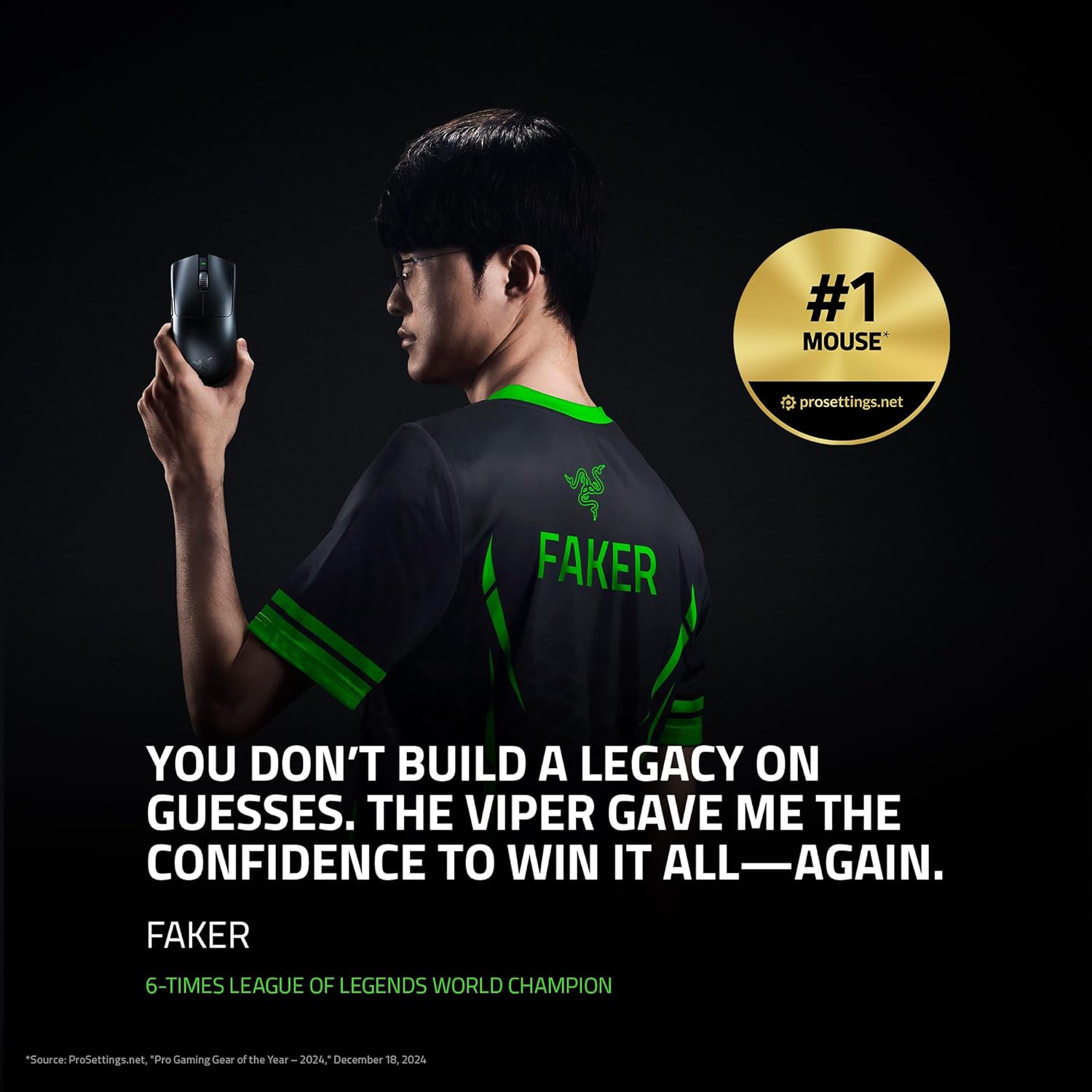 Thumbnail 1 de Razer Viper V3 Pro Wireless gaming mouse, 1.94 oz 🖱