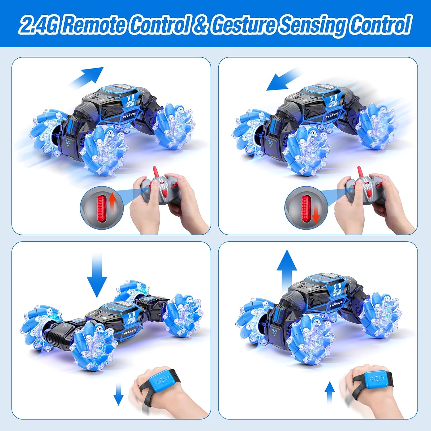 Detalle de Gesture RC Stunt Car