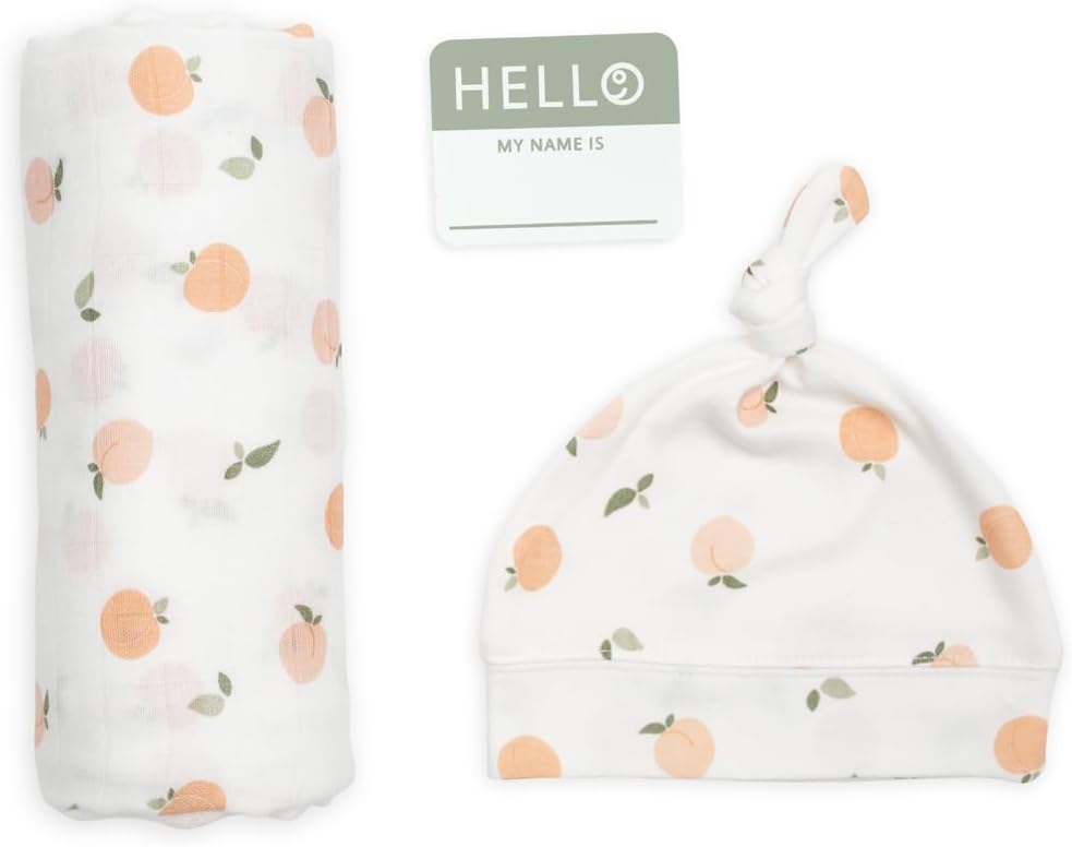 Detalle de Lulujo Baby Swaddle Set, 47 in x 47 in