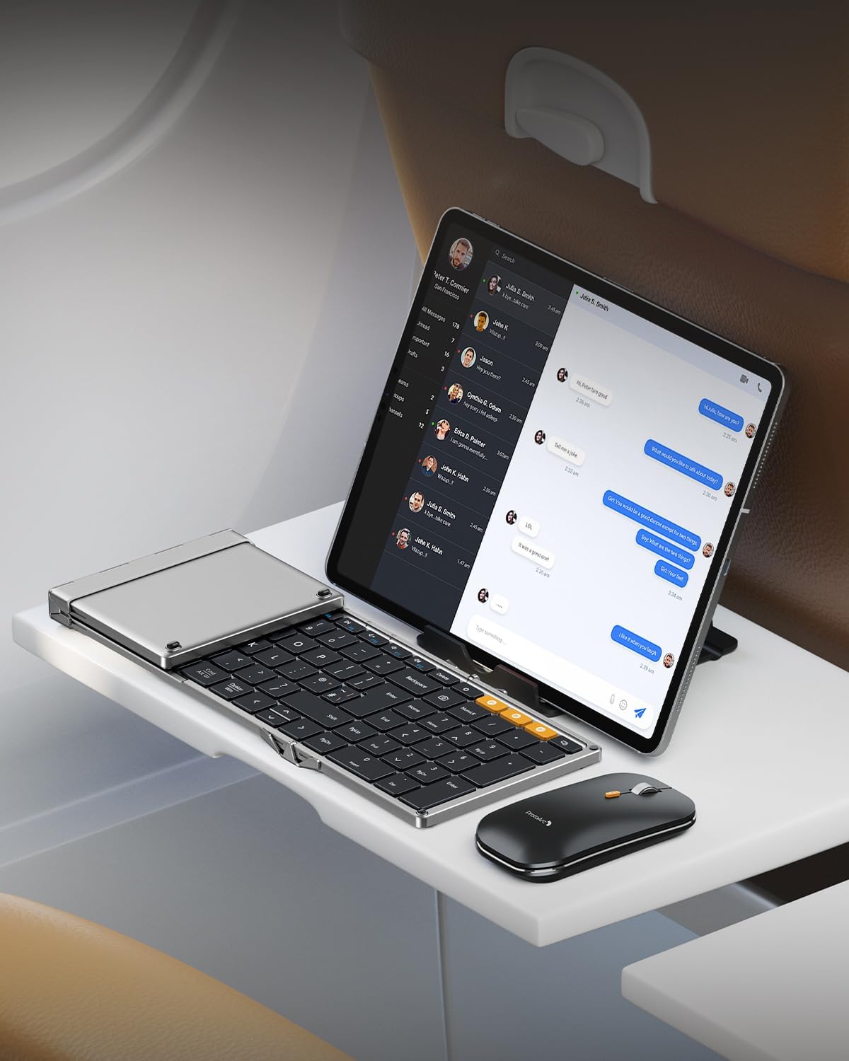 Thumbnail 6 de ProtoArc XKM01 Foldable Keyboard and Mouse (UK Layout) for Travel