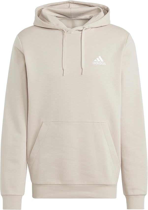 Thumbnail 6 de Sudadera adidas Hombre Essentials Fleece 🧥 Black/White, M