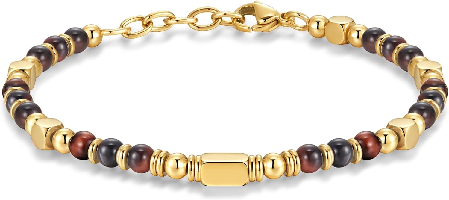Thumbnail 5 de SIUMAL Bracciale donna bohémien in pietra naturale