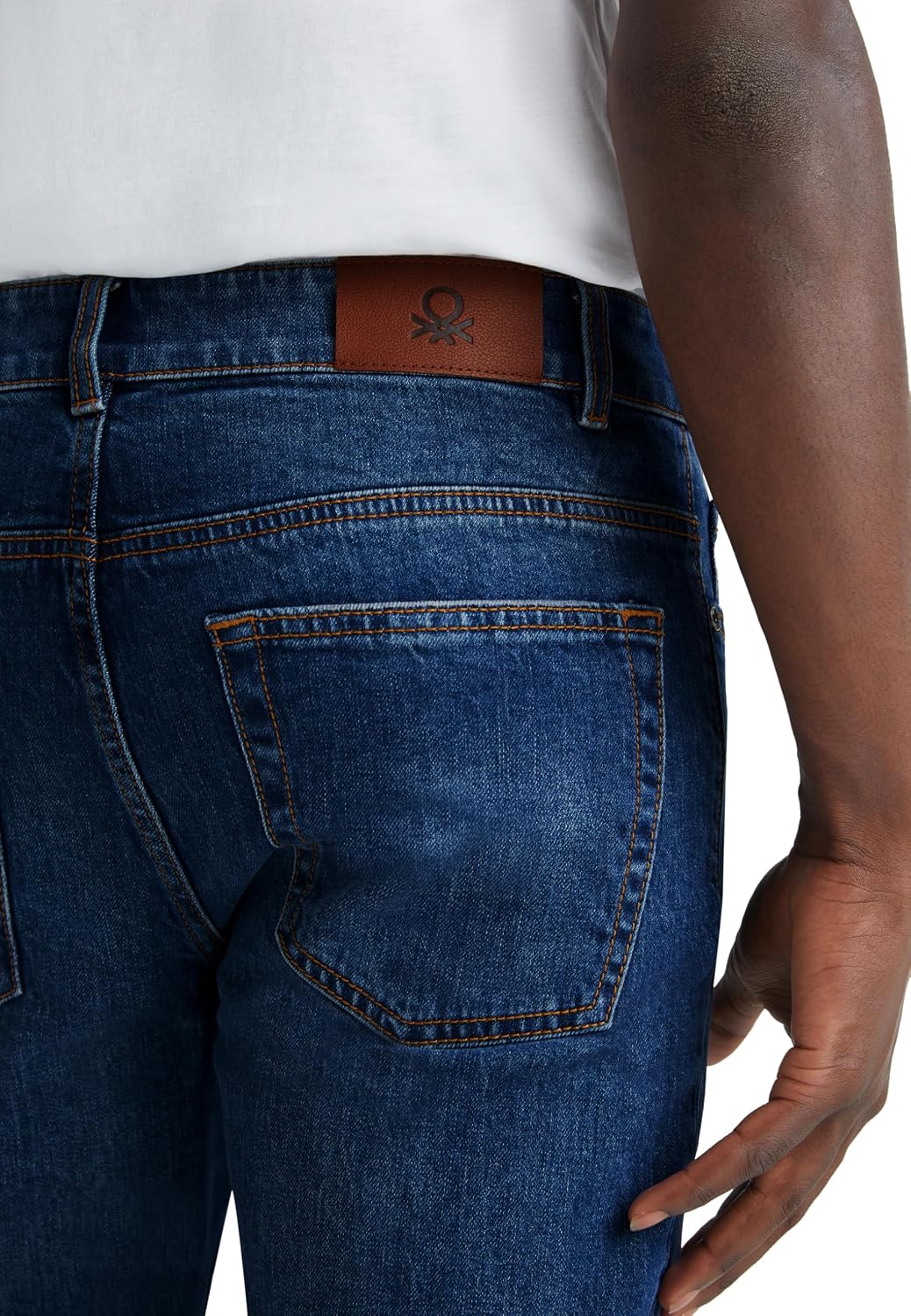 Thumbnail 3 de United Colors of Benetton Pantaloni Uomo in denim stretch slim fit a 5 tasche