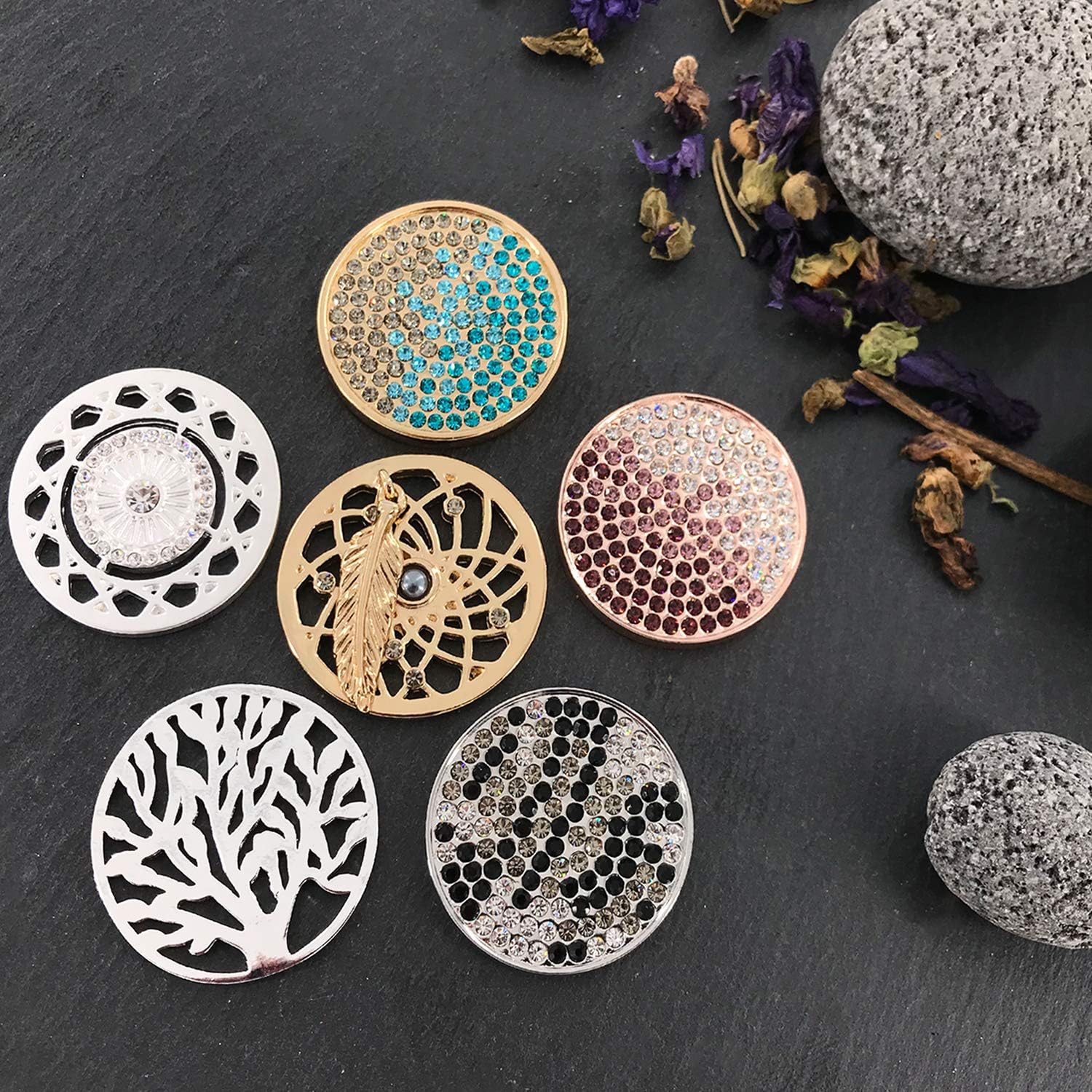 Thumbnail 4 de Morella Coins 33 mm Amulett für Damen