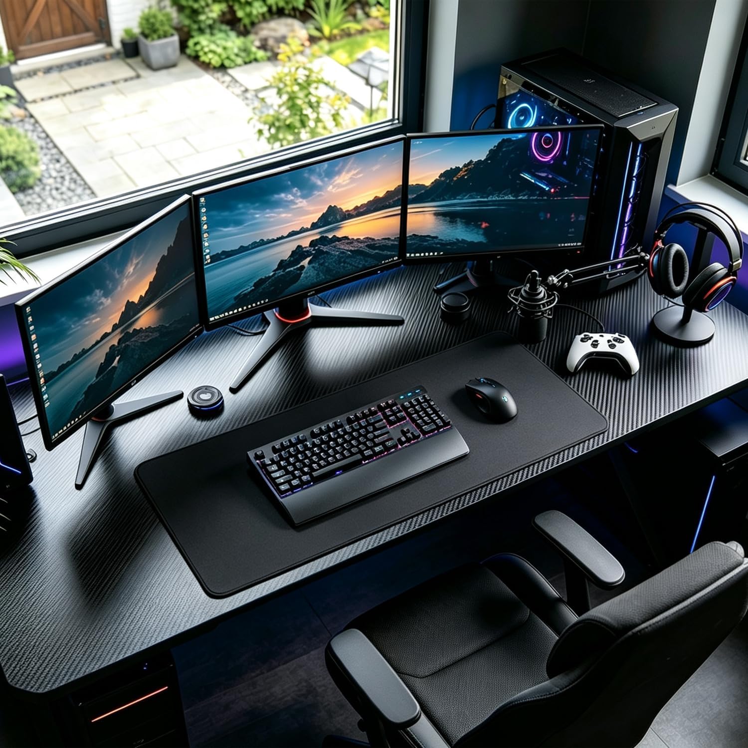 Thumbnail 6 de JOCYRN Extended Gaming Mouse Pad, 31.5" x 15.7", Water-Resistant Surface
