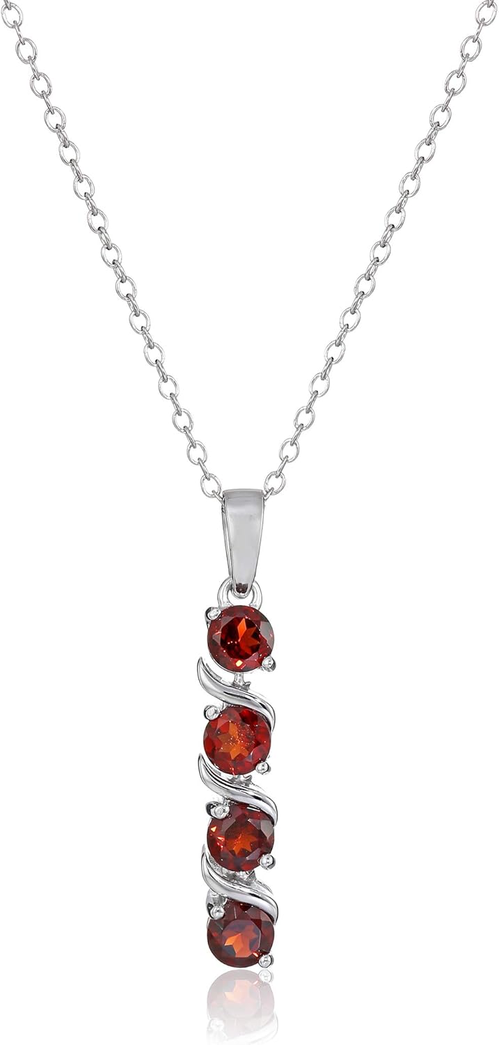 Thumbnail 2 de Amazon Essentials Womens Sterling Silver Pendant Necklace