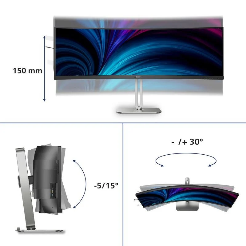 Detalle 2 de Philips 49B2U5900C Monitor 49" Dual QHD 75Hz