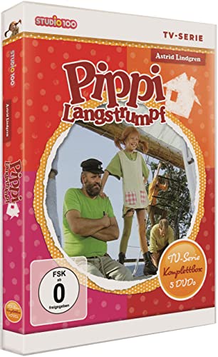 Detalle de LEONINE Pippi Calzaslargas, serie completa en DVD con 5 discos