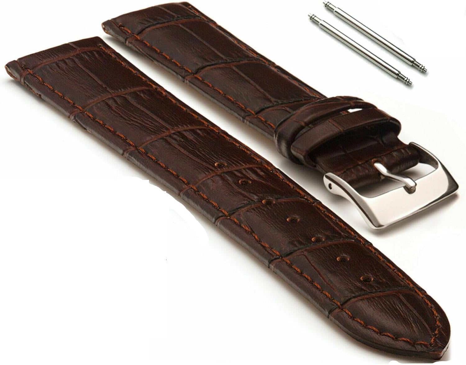 Thumbnail 1 de Panda Bobo leather watch strap replacement compatible with Reflex Active Series 3