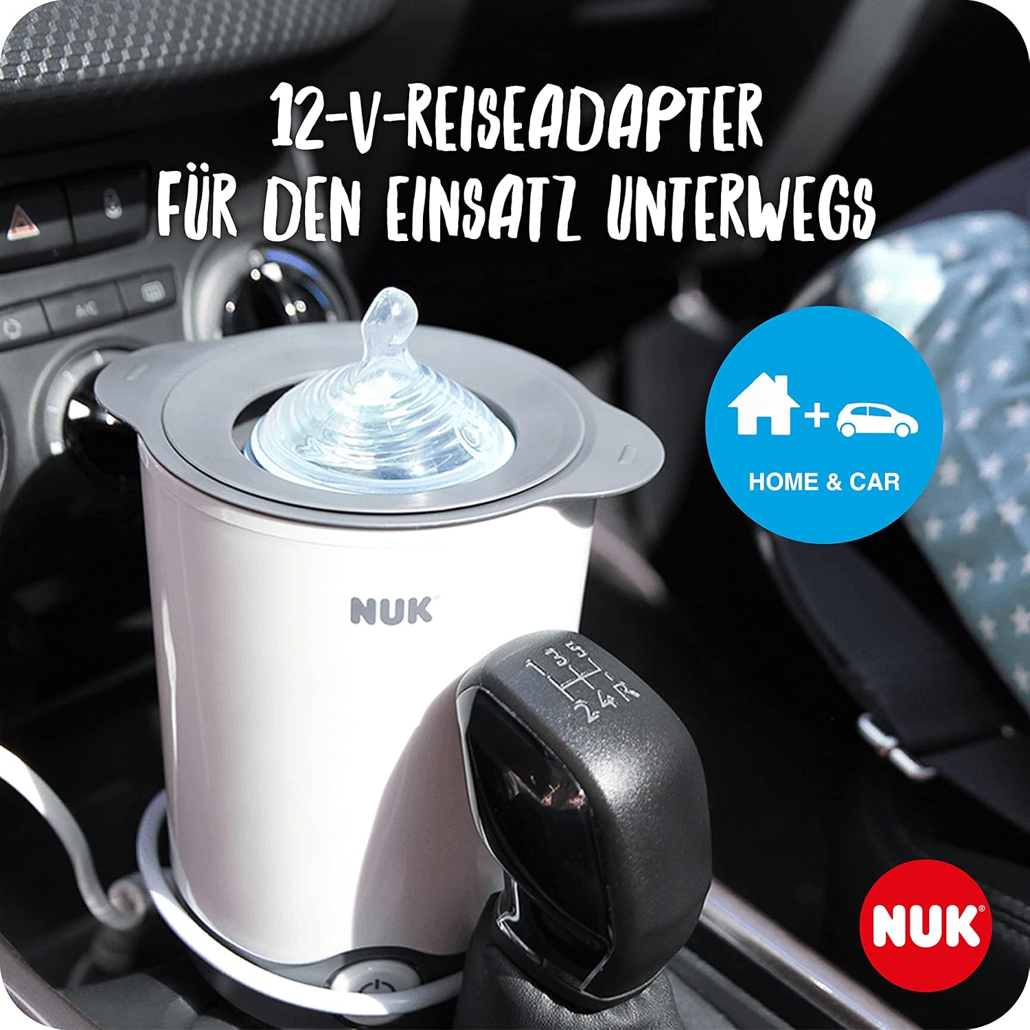 Detalle 1 de NUK Thermo Express Plus Flaschenwärmer 90s