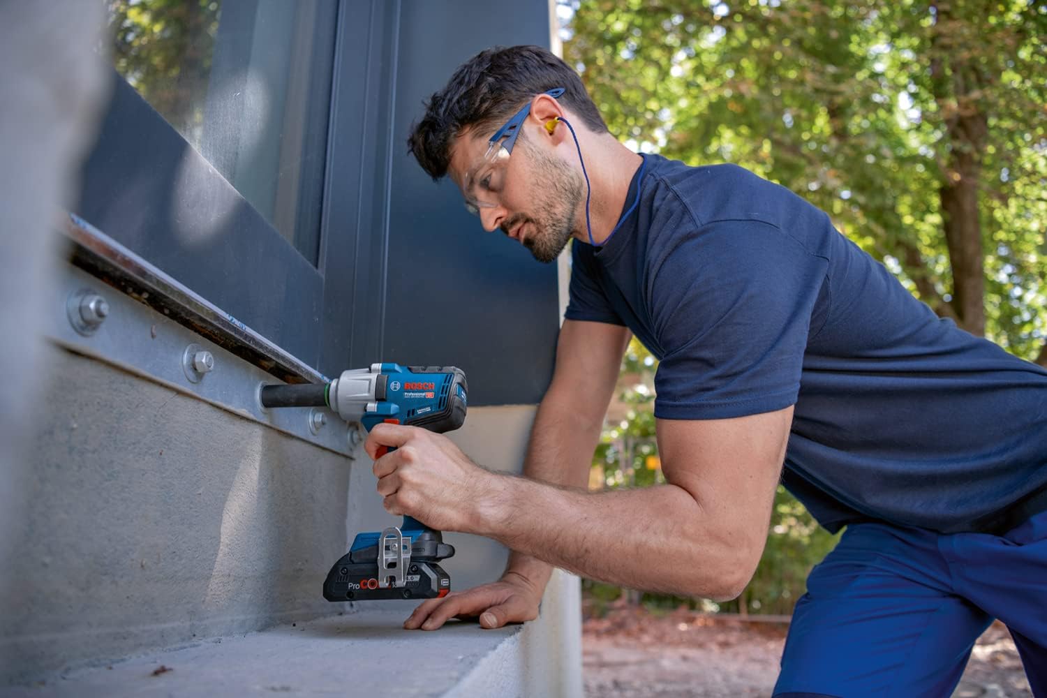 Thumbnail 1 de Bosch Professional GDS 18V-450 HC 18V System : boulonneuse sans fil 450 Nm, Bluetooth Low Energy GCY 42