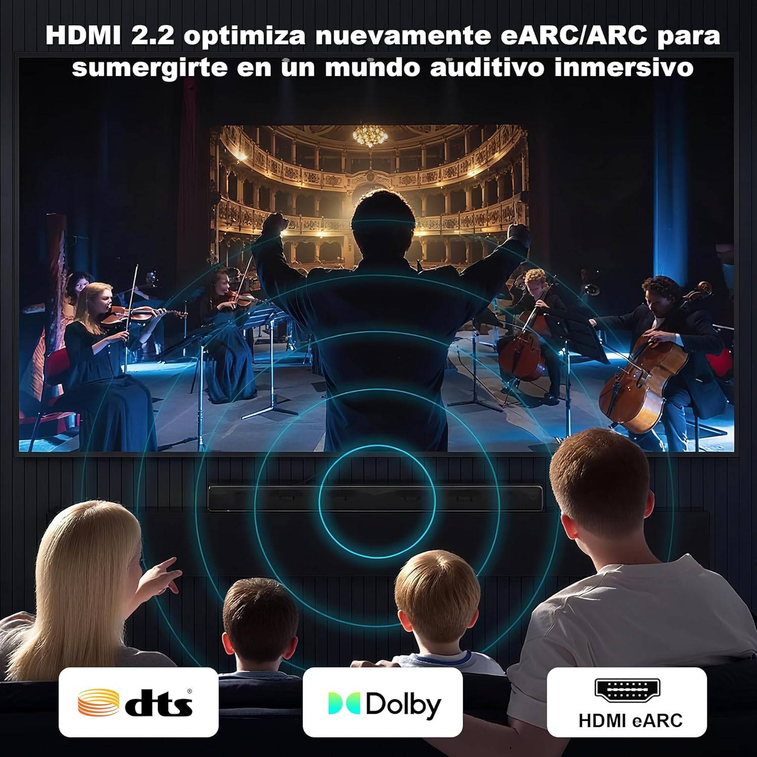 Thumbnail 4 de CAKOBLE Cable HDMI 2.2 1m 96Gbps