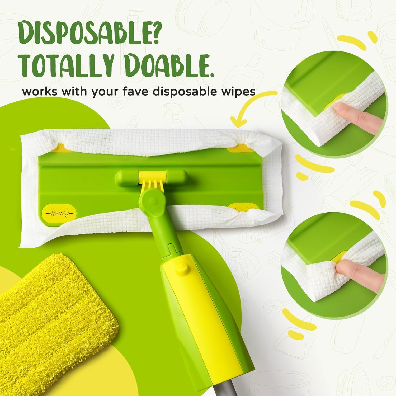 Detalle 2 de Yeeammk Kids Spray Mop Toy 3+