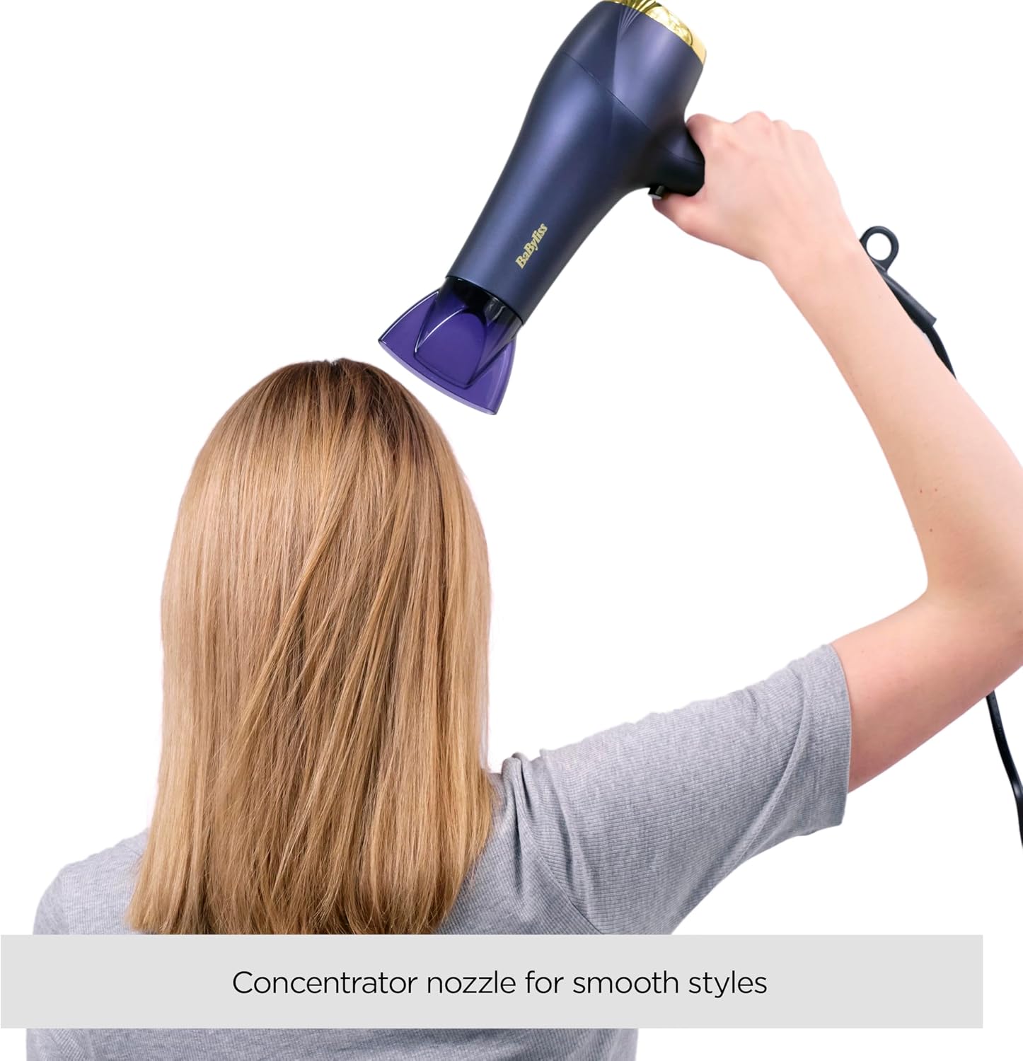 Detalle de BaByliss 2300W Midnight Luxe Hair Dryer