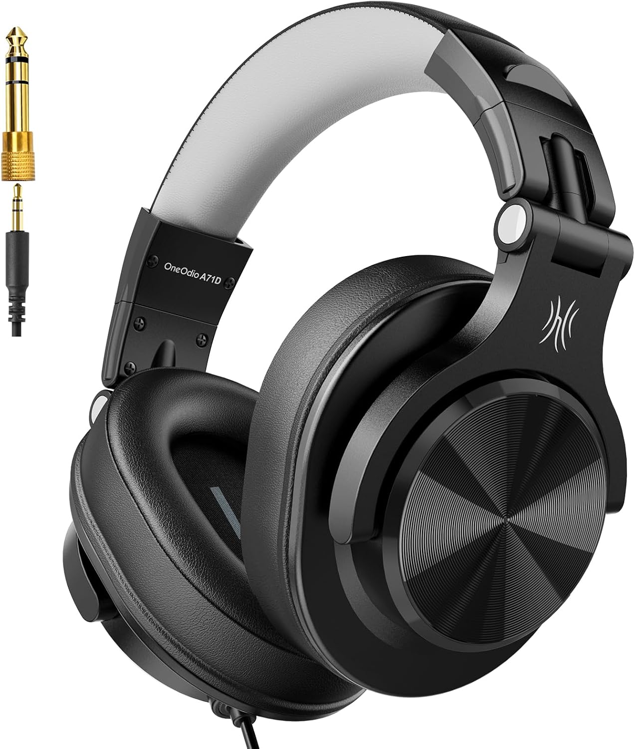Detalle de OneOdio A71D Over-Ear Kopfhörer – Studio Monitor Kopfhörer mit Kabel, Hi-Res Audio