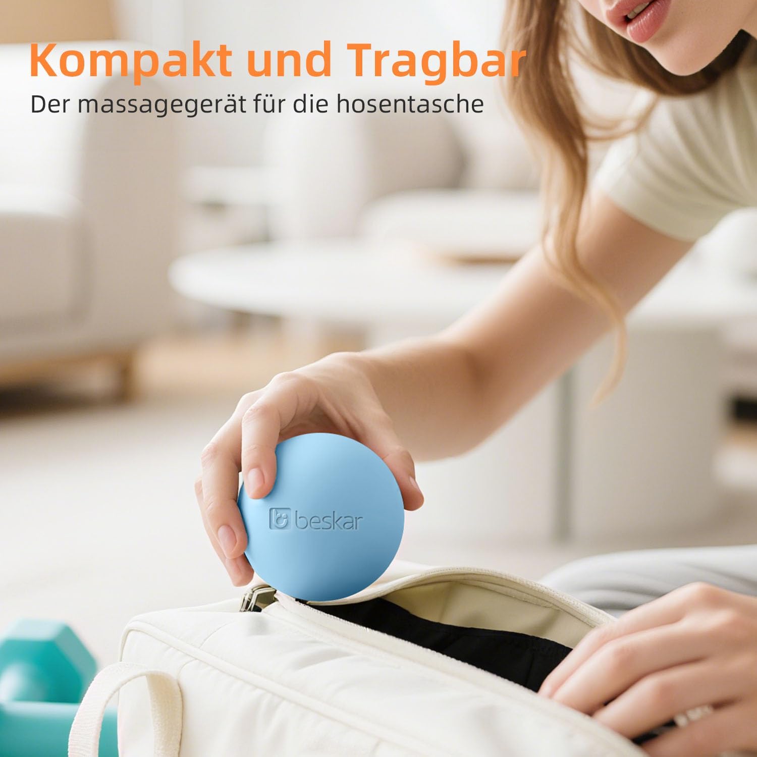 Thumbnail 5 de BESKAR Massage-Lacrosse-Ball 1 Stück für Faszien