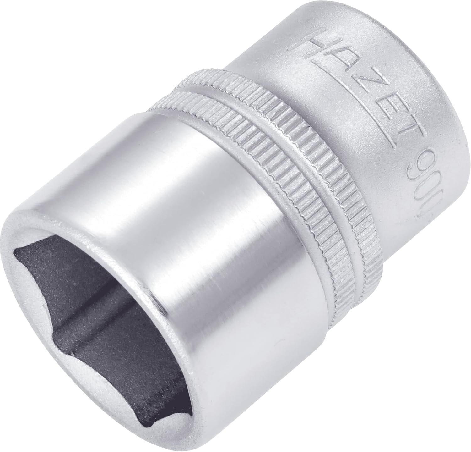Detalle 2 de HAZET 900-15 6角ソケット 15mm、1/2インチ差込角・クロム仕上げ・手動用