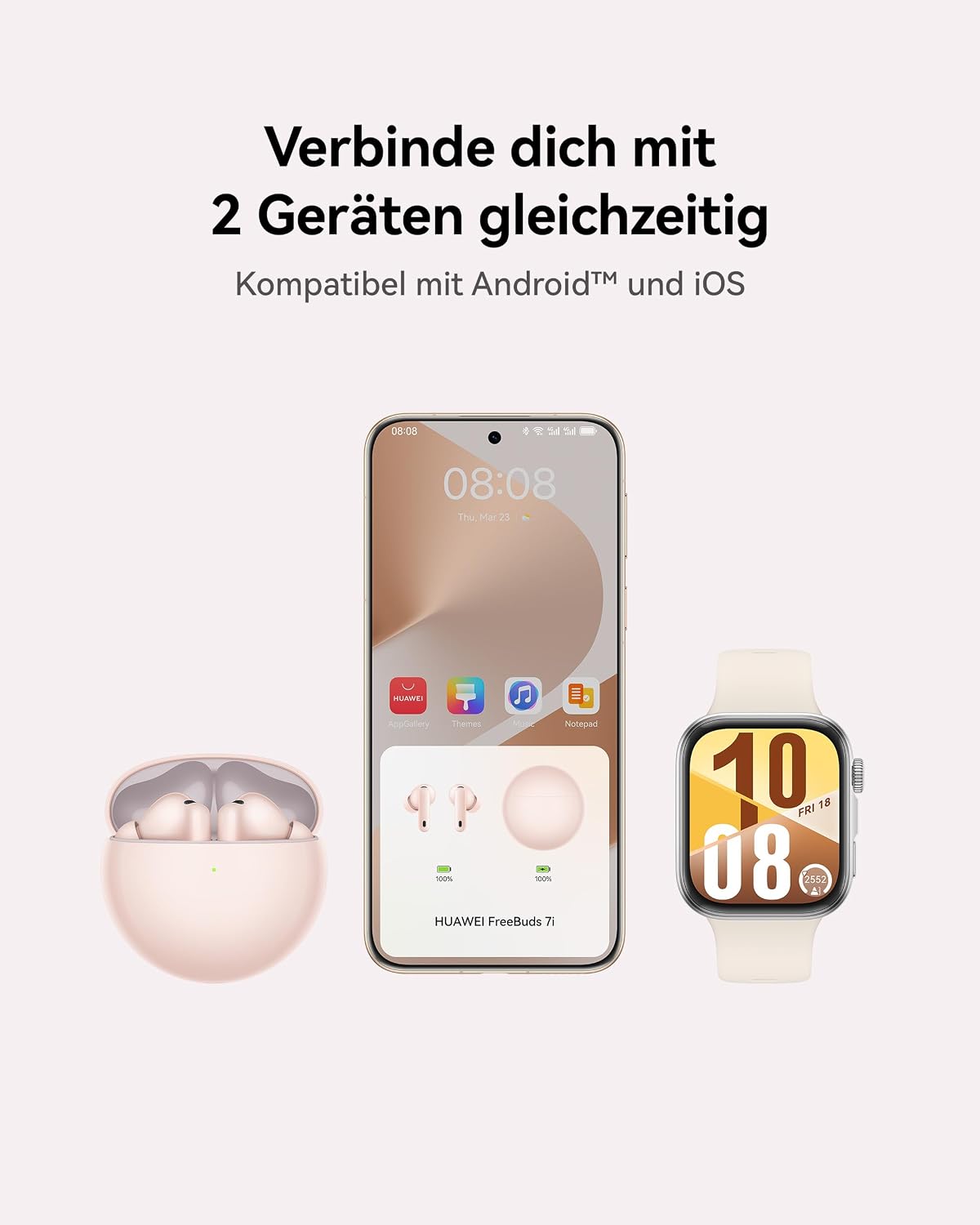 Thumbnail 6 de Huawei FreeBuds 7i ANC Kopfhörer