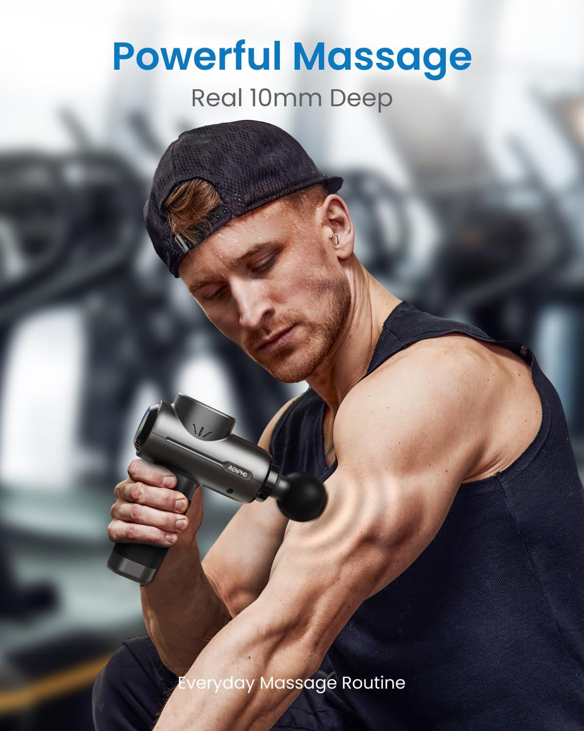 Thumbnail 2 de RENPHO Massage Gun Deep Tissue 10mm