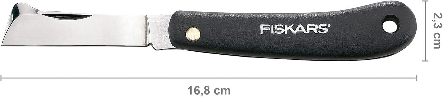 Detalle 2 de Fiskars Coltello da innesto a penna K60 17 cm – lama in acciaio inox, nero