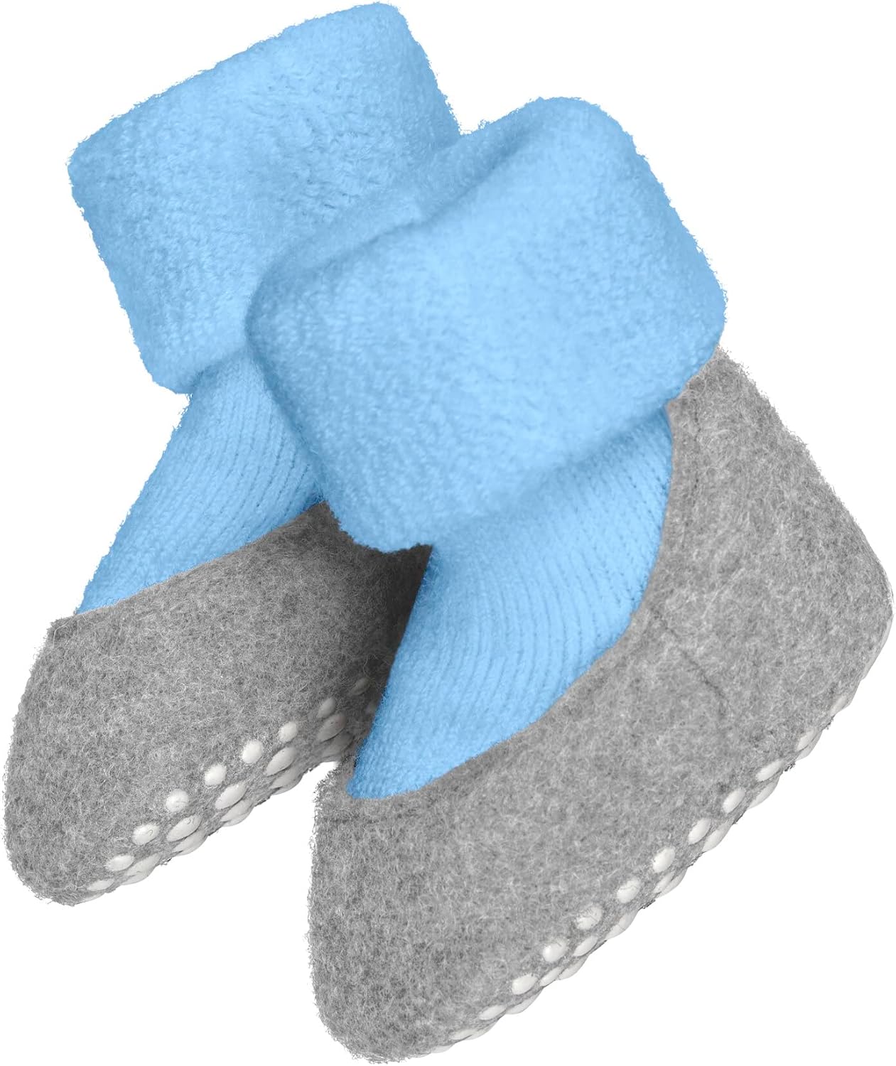 Thumbnail 2 de FALKE Unisex Baby Cosyshoe Slipper Socks – Anti-Slip Plush Wool, Felt Sole