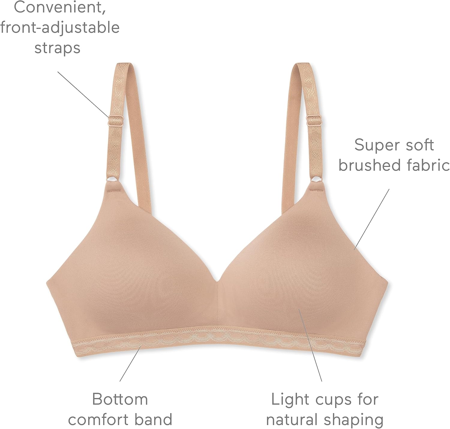 Detalle 2 de Cloud 9 Super Soft Bra 1269