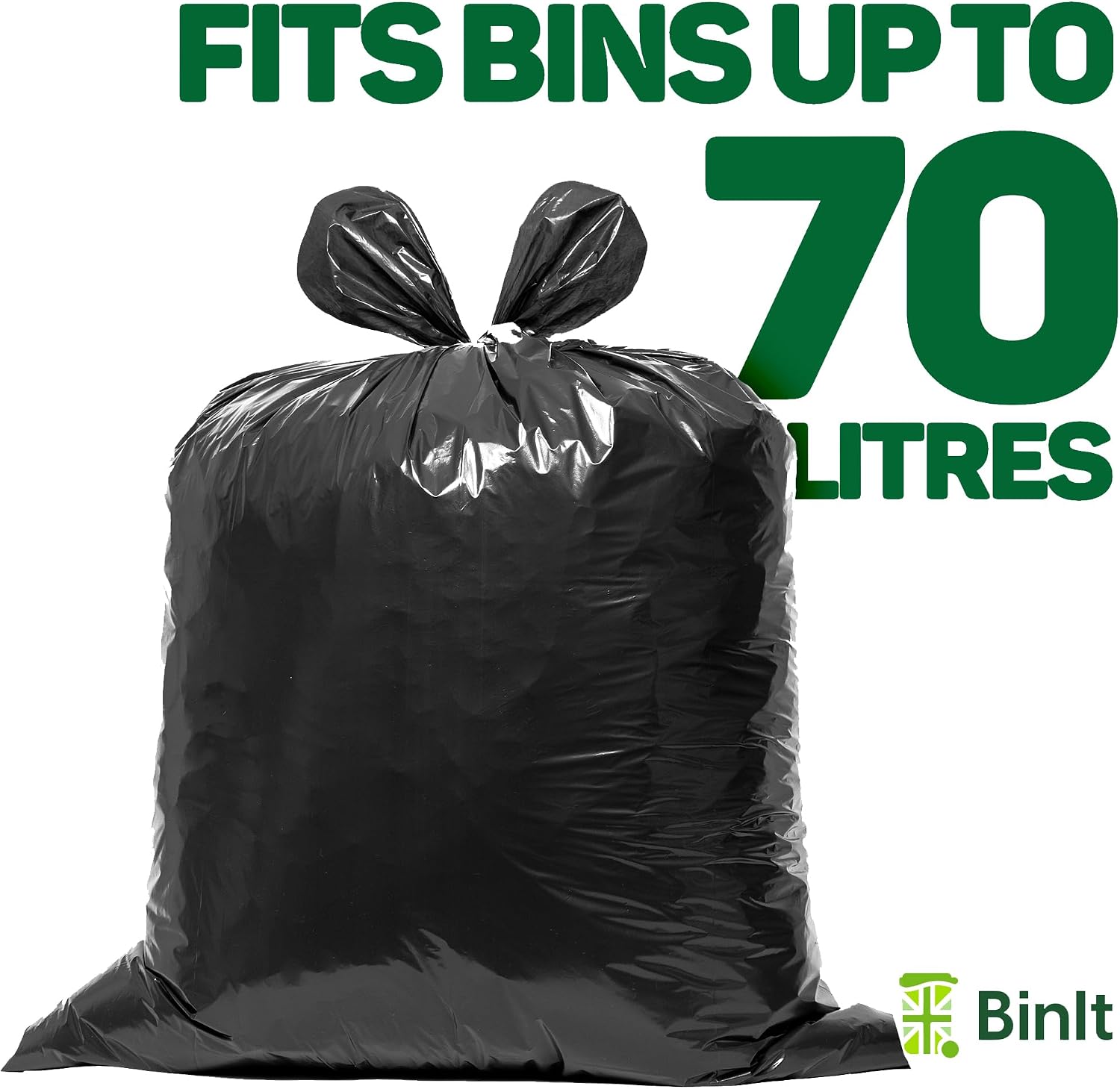 Thumbnail 5 de BIN IT 90 Jumbo Pack 70L Bin Bags