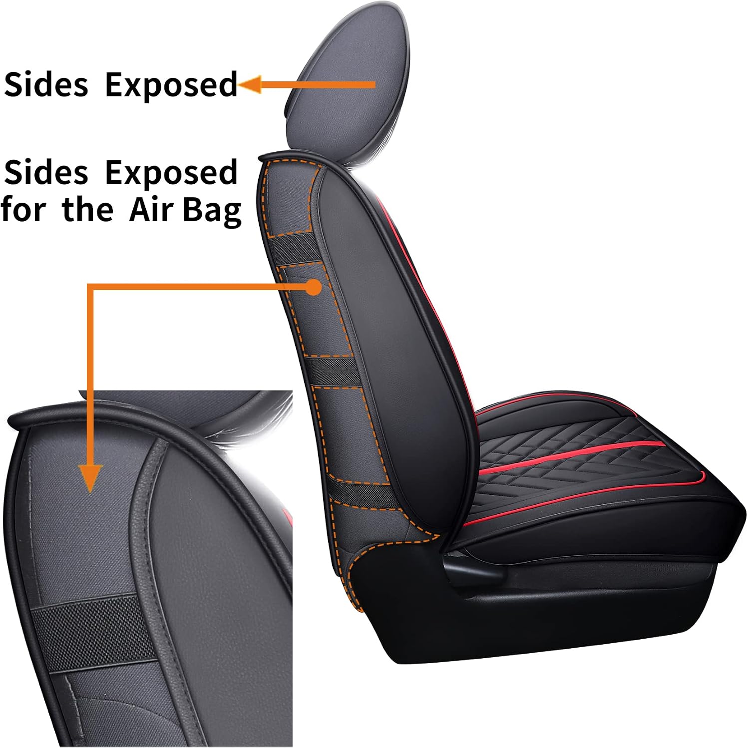 Detalle 2 de Tomatoman Tacoma Seat Covers 2005–2026