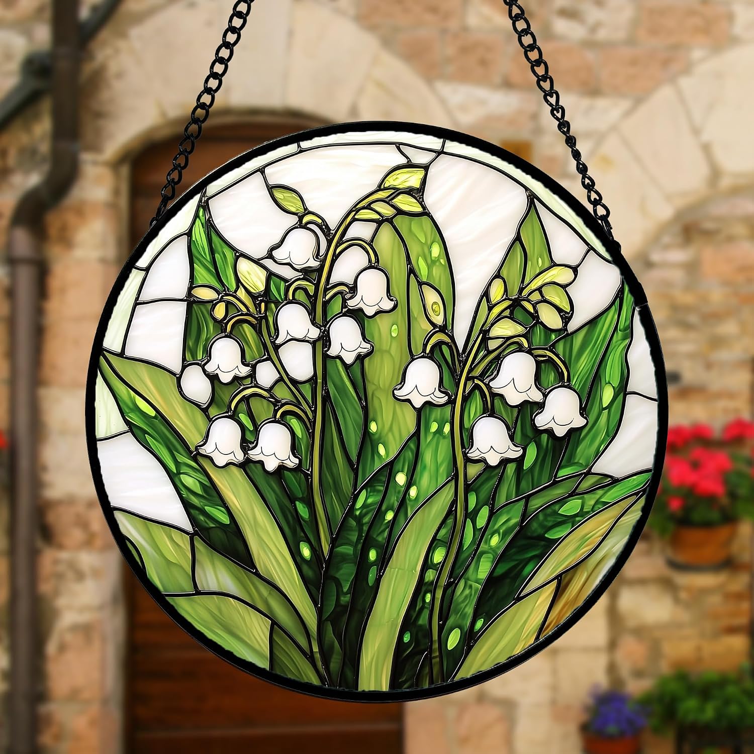 Thumbnail 3 de Stained Glass Suncatcher 6.3-Inch