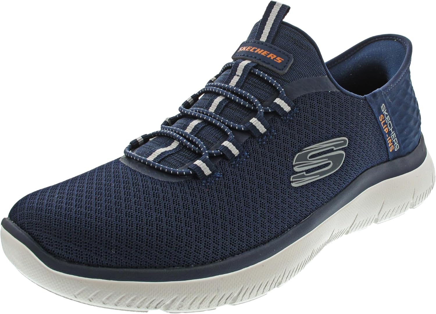 Detalle de Skechers Men's Summits High Range Slip-in, Navy (9 UK) review