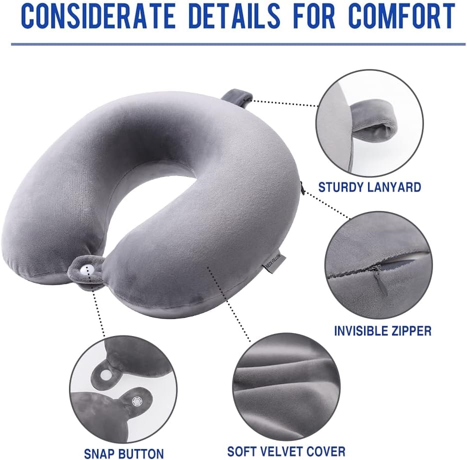 Thumbnail 5 de Cozy BoSpin Memory Foam Reisekissen U-Design