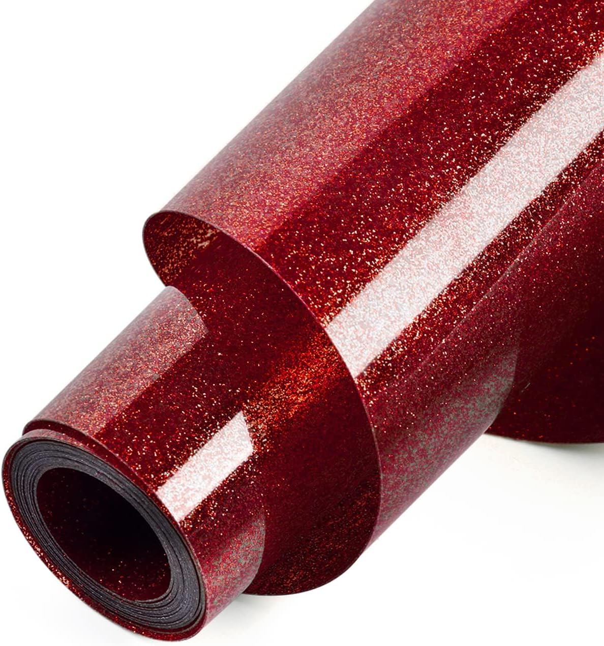 Detalle de HTVRONT Red Glitter HTV