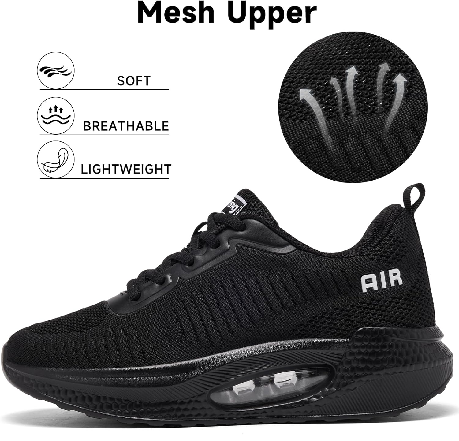 Thumbnail 4 de Zcbstl Women's Orthopedic Trainers with Arch Support – Air Cushion Memory Foam Lightweight Running Shoes